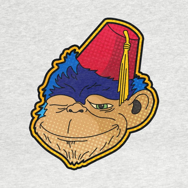 Drunk Chimp by zerostreet